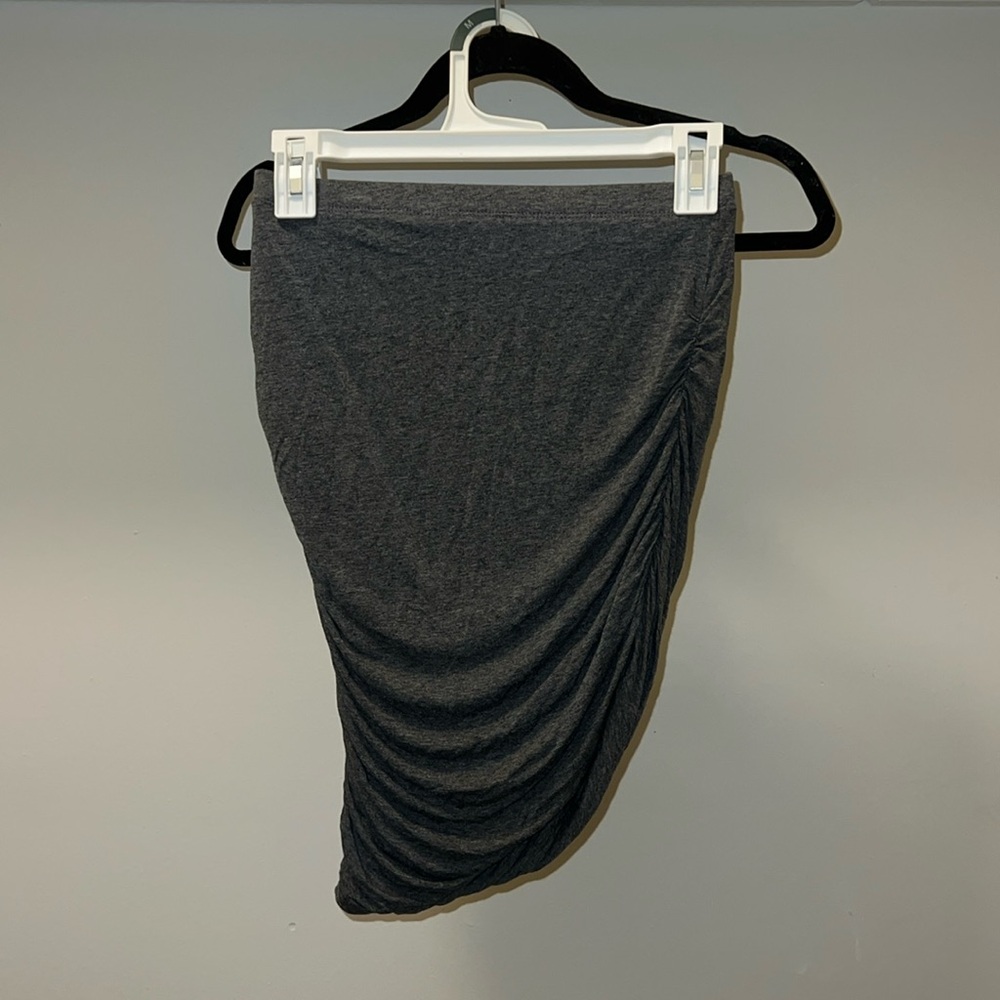 Grey Mini Skirt